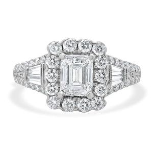 Neil Lane Engagement Ring 1-7/8 ct tw Diamonds 14K White Gold (New/Never Worn)